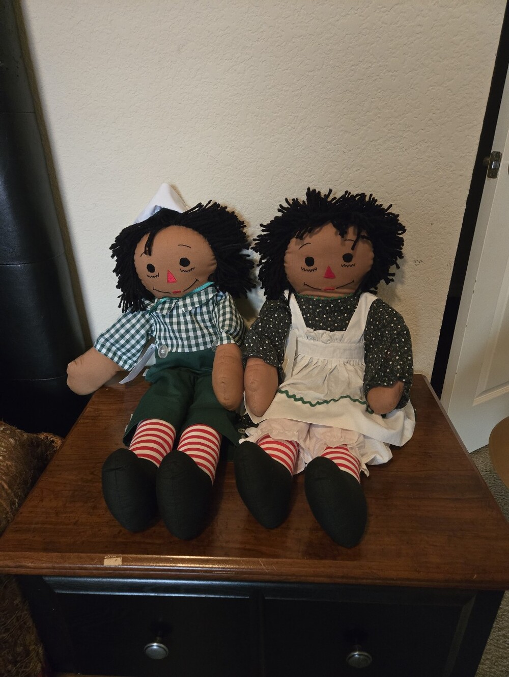 Handmade Raggey Ann and Andy 25 Inch